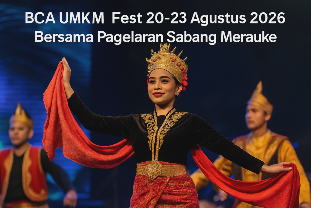 BCA UMKM Fest 20-23 Agustus 2026 Bersama Pagelaran Sabang Merauke